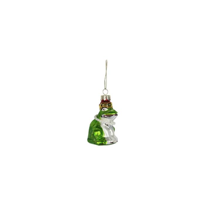 Gisela Graham Painted Glass Frog - 8cm-2